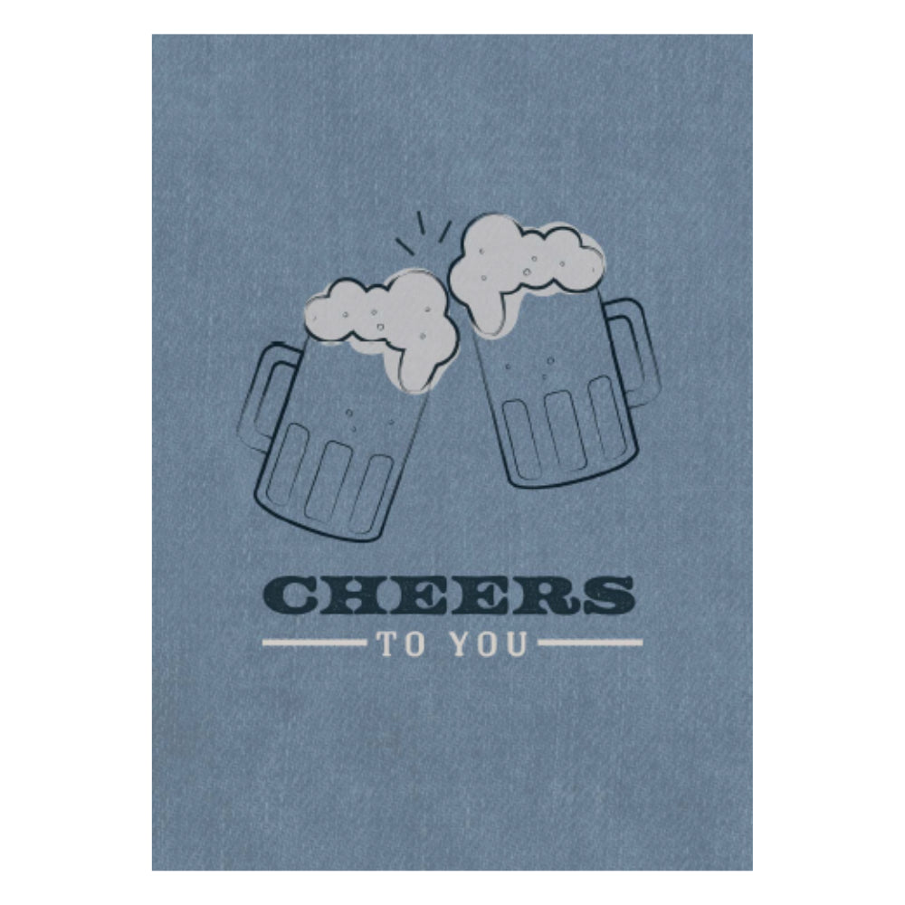 Greeting Card - FOR HIM - Cheers To You